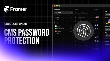 How to Add Password Protection to Framer CMS Contents