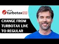 How to Change From Turbotax Live to Regular