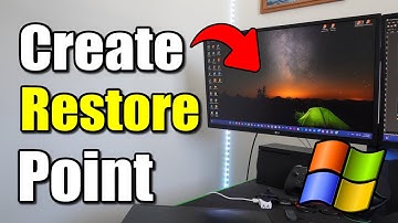 How to Create a System Restore Point on Windows 11 PC (Restore PC)