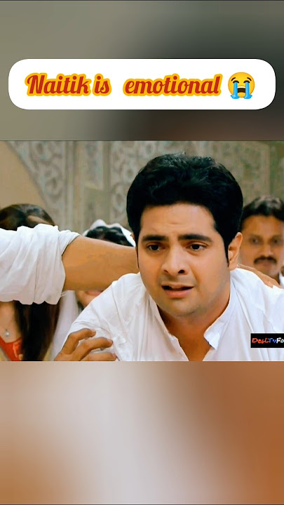 Naitik is emotional 😭 on Gayetri death||#naitik#akshara#yrkkh#yrkkhshorts#shortsfeed#naira#sad#love