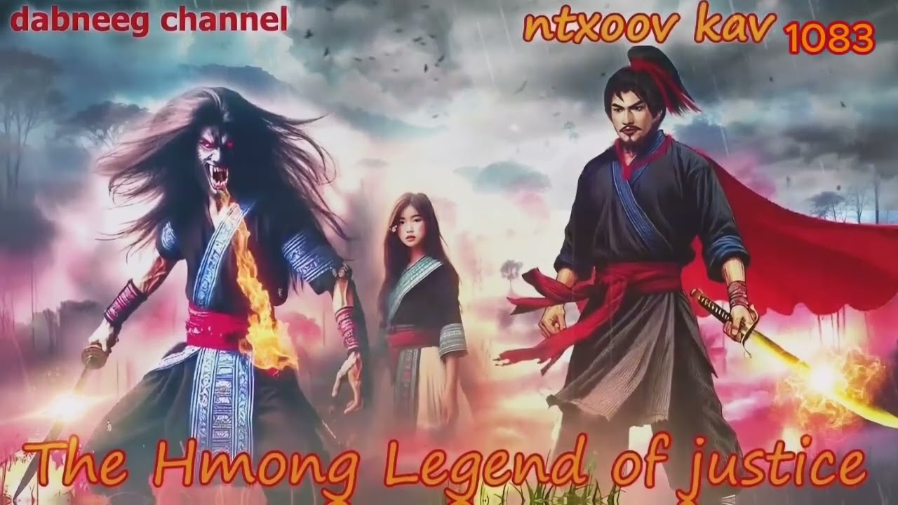 Ntxoov kav The Hmong Legend Part 1.083 - Yawg Liaj Nrob - Sword fighter for justice