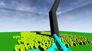 Unreal Engine 4 - First low poly test game [HD]