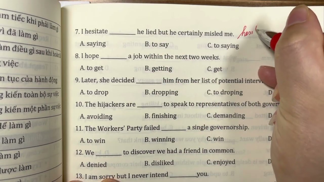 Chuyên đề DANH ĐỘNG TỪ và ĐỘNG TỪ NGUYÊN MẪU | Trang Anh English