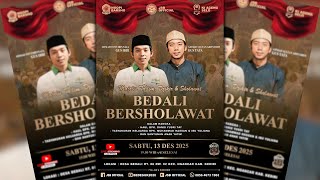 🔴[LIVE] BEDALI BERSHOLAWAT BERSAMA JAMA'AH SHOLAWAT BADRISIYYAH | DIHADIRI GUS IBBI \u0026 GUS TATA