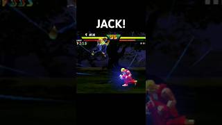 C. Jack vs Ken. #jogodeluta #ps1 #streetfighter #streetfighteralpha #playstation #games #japan