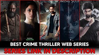 Top 5 Best Suspense Thriller Web Series In Hindi (IMDb) - You Must Watch | Hidden Gems |