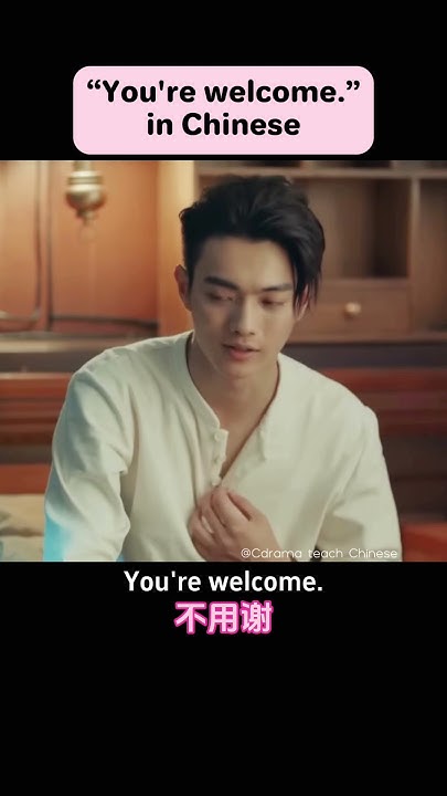 You re Welcome In Chinese chinese mandarin learnchinese you-re-welcome-in-chinese-chinese-mandarin-learnchinese
