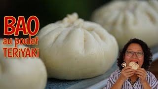 Brioches Bao au poulet teriyaki - un Dim Sum qui rassemble