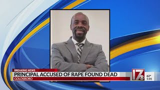 Goldsboro principal sought for statutory rape of 12-year-old student is found dead