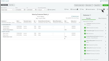 How to run reports for enhanced custom fields in QuickBooks Online Advanced