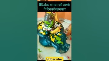 9 दिसंबर सोमवार की अष्टमी के दिन करें यह उपाय पंडित प्रदीप मिश्रा सीहोर वाले #motivation #shorts