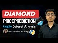 Diamond price prediction  kaggle dataset analysis by karnika kapoor  python