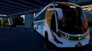 ETS 2 BUS - SÃO PAULO X SALVADOR - MAPA EAA - MARCOPOLO G8 1200 SC - SÃO GERALDO