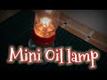 How to MAKE a mini oil LAMP from 2 jars