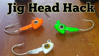 Put eyes on your jig heads cheap and easy!
