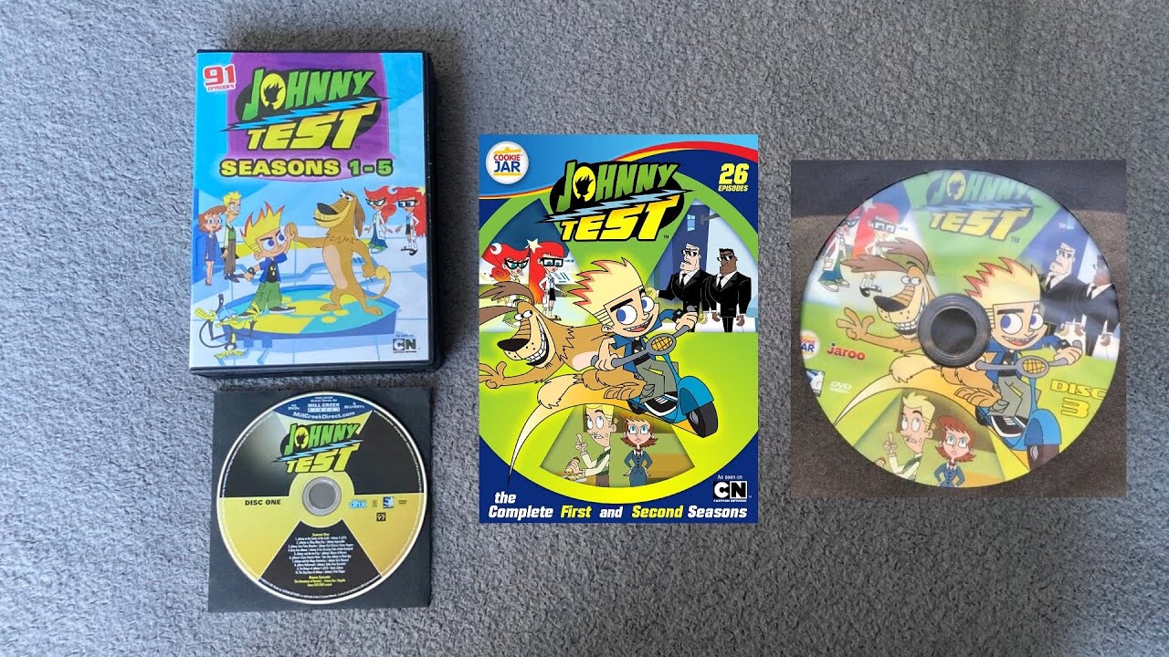 Johnnys アニメ DVD CD色々 Johnny Test: The Complete First and Second Seasons, Disc 3 2011