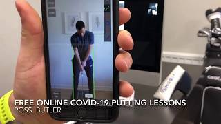 Covid19 FREE ONLINE PUTTING LESSON #11
