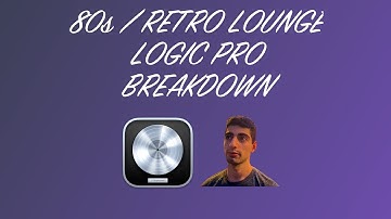 How to produce: Retro / 80s lounge | Logic Pro Tutorial