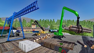 FS22 - Map Waldstetten 023 🇩🇪🚛🚧 - Forestry, Farming and Construction - 4K