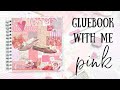 Gluebook with Me | Let's do it in PINK | Shoe theme gluebook