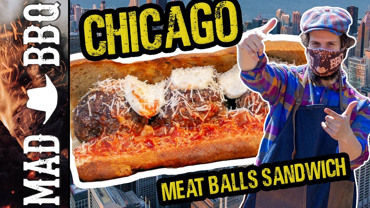 Chicago Meat Balls sandwich | Mad si dá Itala po Americku | MAD BBQ