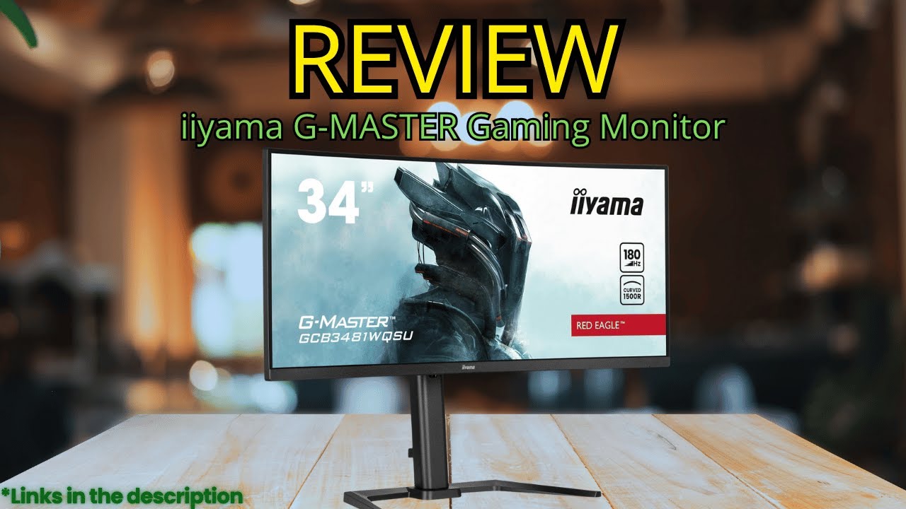 iiyama G-MASTER 34” UWQHD Curved Gaming Monitor Review | 180Hz