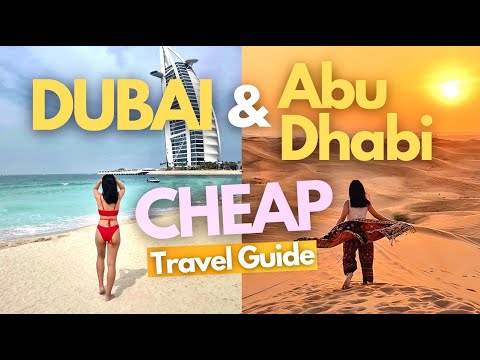 Dubai & Abu Dhabi Budget Travel Guide + Itinerary | ₱15,000 for 4 Days! Cheap Tour & Activities 2023