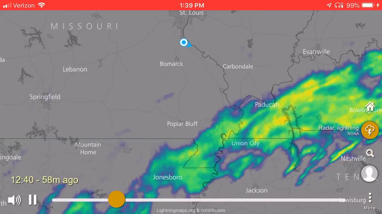 Live Stream radar loop from st.louis Missouri stlwx YouTube
