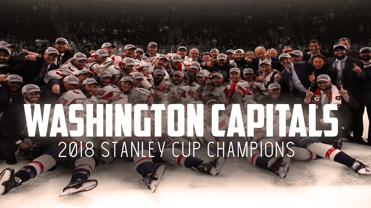 Dámské tričko Washington Capitals 2018 Stanley Cup Champions Locker Room  Appeal Play Red 