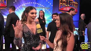 Wwe Hall Of Fame 2018 Interview With Cathy Kelley Afterbuzz Tv Network Wrestling & Sports