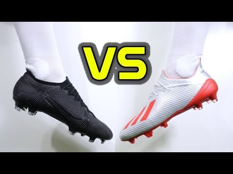 ULTIMATE SPEED BOOT BATTLE! - Nike Mercurial Vapor 13 Elite vs Adidas X  19.1 - YouTube