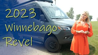 Luxury RV Video Tour  2023 Winnebago Revel  Class B Van