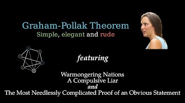 A theorem with only rude proofs: The Graham-Pollak Theorem