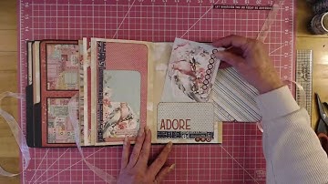 File Folder Mini Album With A Journal Book Project Share