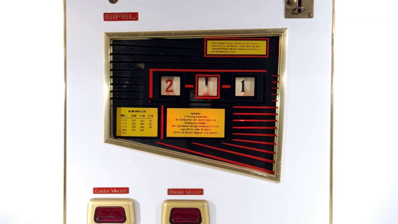 Automat Hellomat, "Sekunda" von Hoffmann 1460