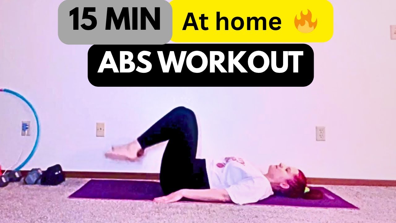 ABS WORKOUT AT HOME | 15 minute six pack ab workout - YouTube