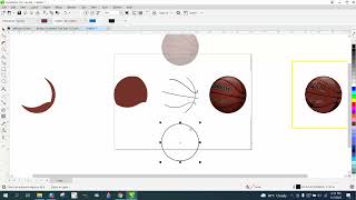 Corel Draw Tips & Tricks Draw a basketball with the Transparency Tool Part 3 Texture