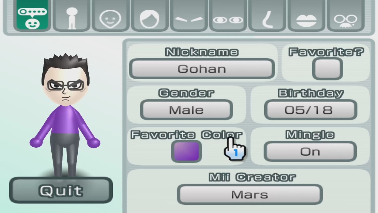 Gohan - Dragon Ball - Mii 3829 - YouTube
