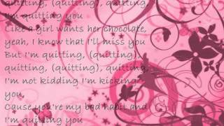 The Band Perry "quittin' you" lyrics