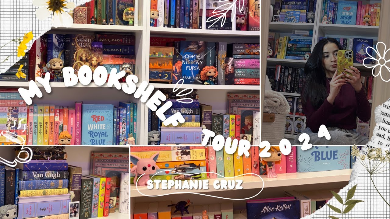 Bookshelf TOUR 2024💫💗
