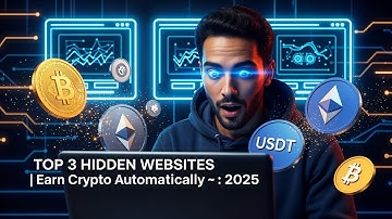 Top 3 Hidden Websites to Earn Crypto Automatically in 2025 | Make Money Online With No Experience