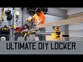 Ultimate Mudroom Lockers for Motorcyclist DIY! Making the Bench Top and Assembly!