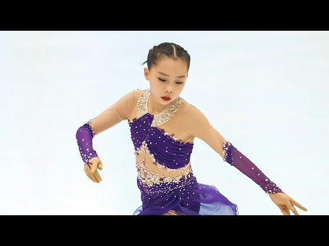 Yihan WANG(13 yrs) 3rd SP 2023 Chinese National Figure Skating Champion Competition