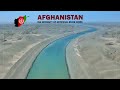 The intensity of the work of the largest canal in the artificial desert of afghanistan