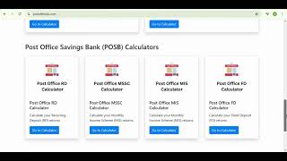 post office rd calculator | postal life insurance Wealth