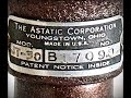 Vintage 1940's 50's Astatic JT 30 Crystal Microphone with stand & cable