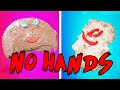 Making &amp; Baking With No Hands Allowed!