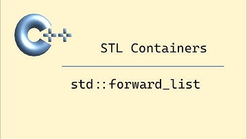 Modern C++: std::forward_list