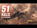 51 Kills With ZERO Downtime Attack Helicopter Gameplay
