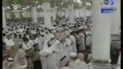 صلاة المغرب 23 - 6 - 2005 الشيخ علي الحذيفي - سورة الإنفطار